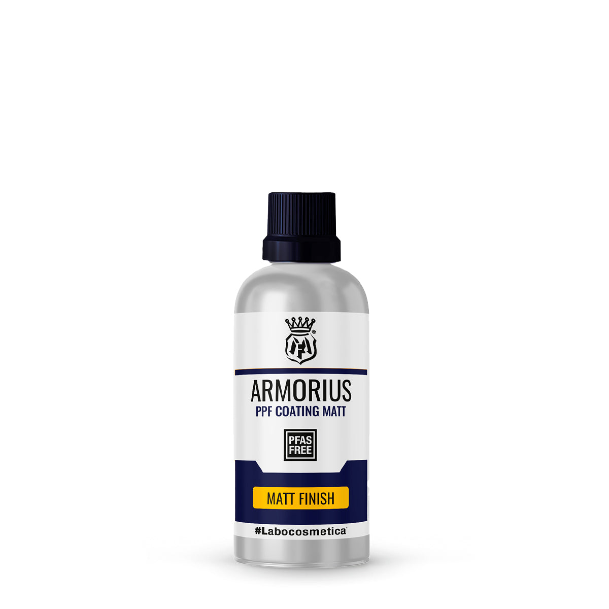 Bottle of Armorius PPF Coating Matt on a white background